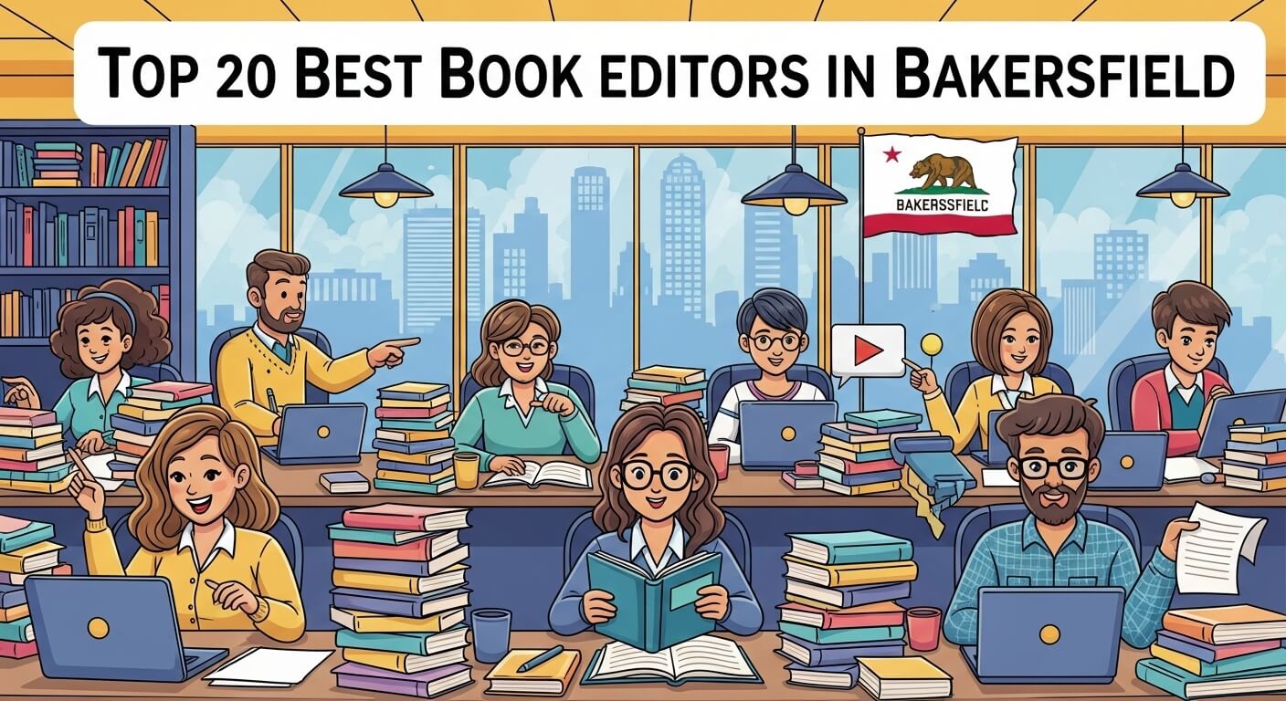 Top 20 Best Book Editors in Bakersfield 2025