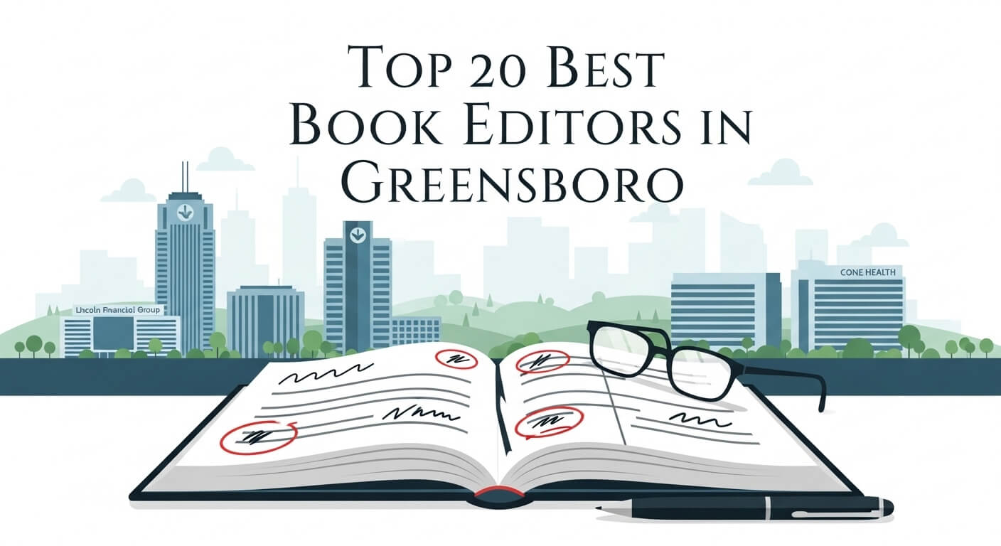 Top 20 Best Book Editors in Greensboro 2025