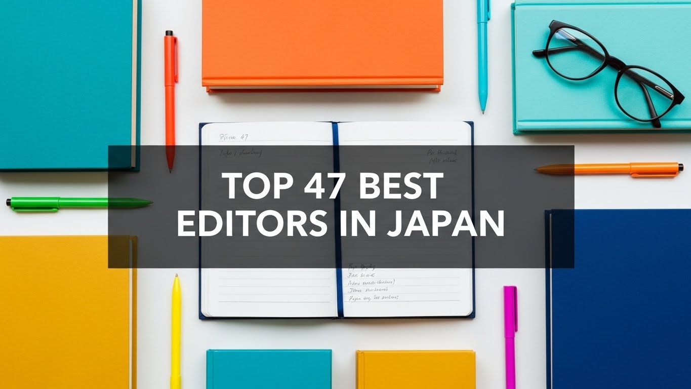 Top 47 Best Book Editors in Japan