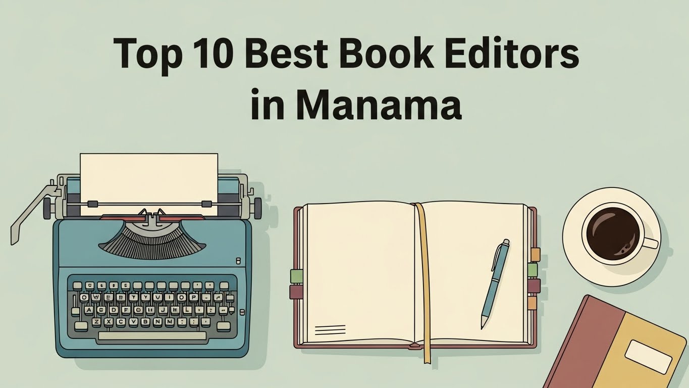 Top 10 Best Book Editors in Manama 2026