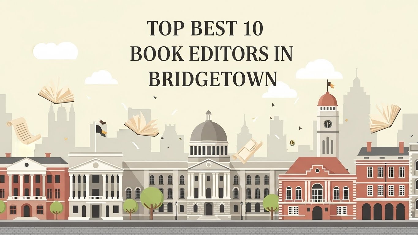 Top Best 10 Book Editors in Bridgetown 2026