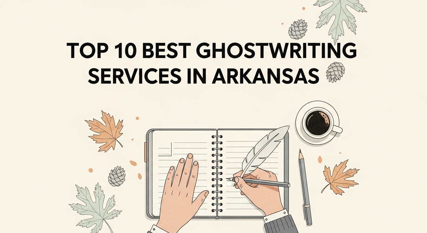 Top 10 Best Ghostwriting Services in Arkansas for 2026