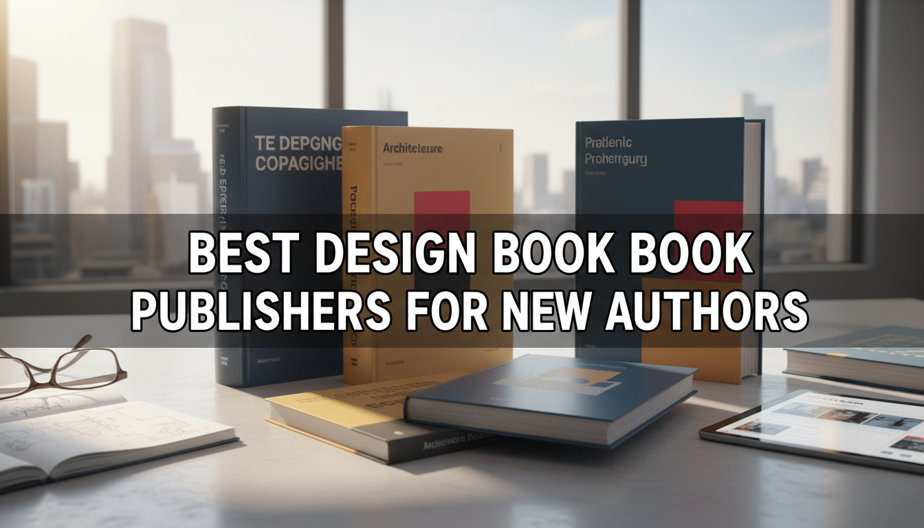 Best Design Book Publishers for New Authors