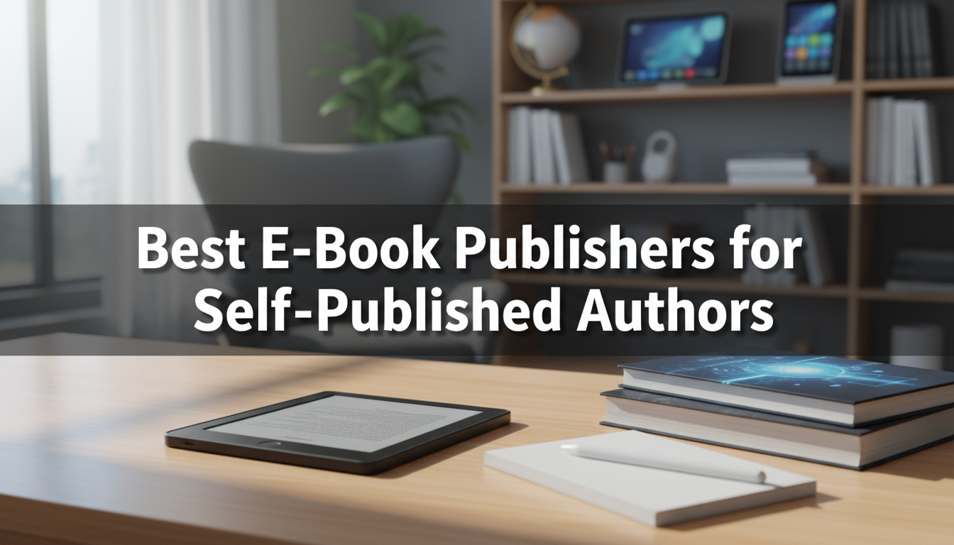 Best E-Book Publishers for Self-Published Authors