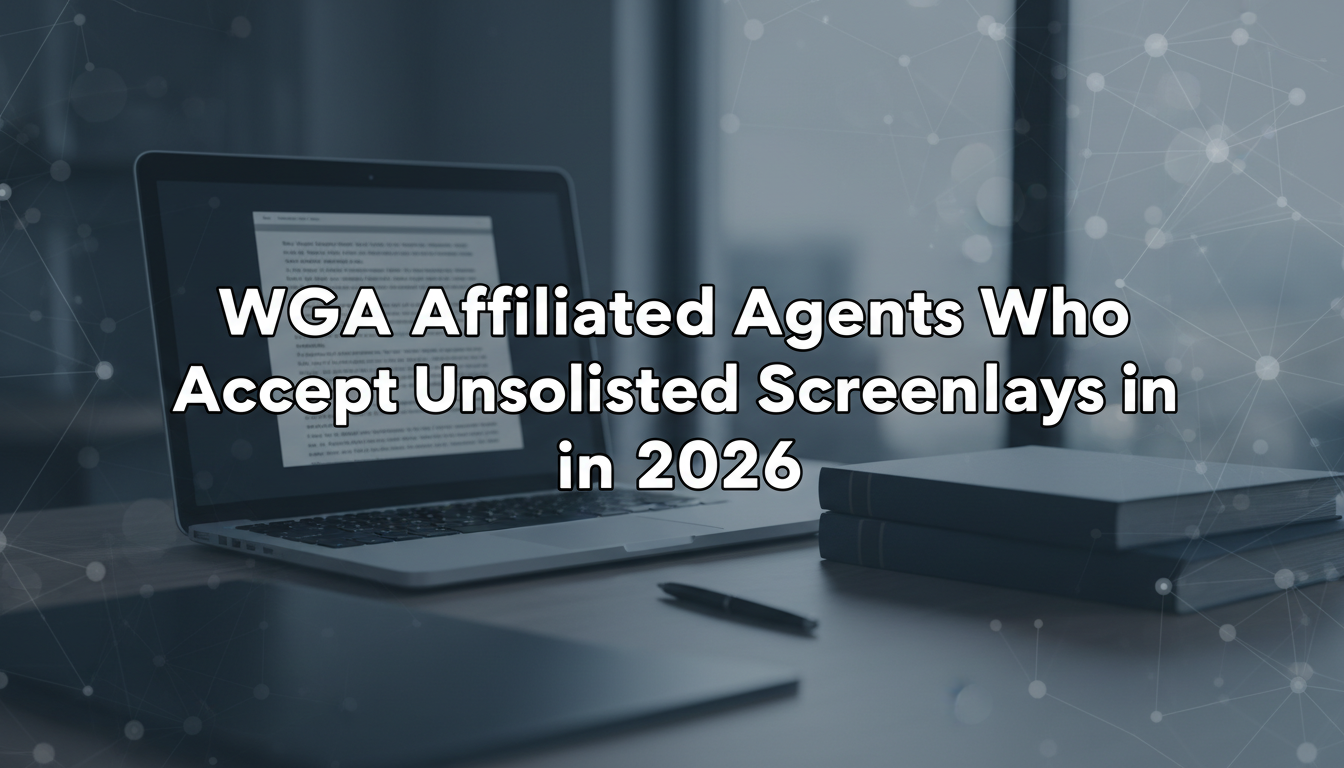 WGA Affiliated Agents Who Accept Unsolicited Screenplays in 2026