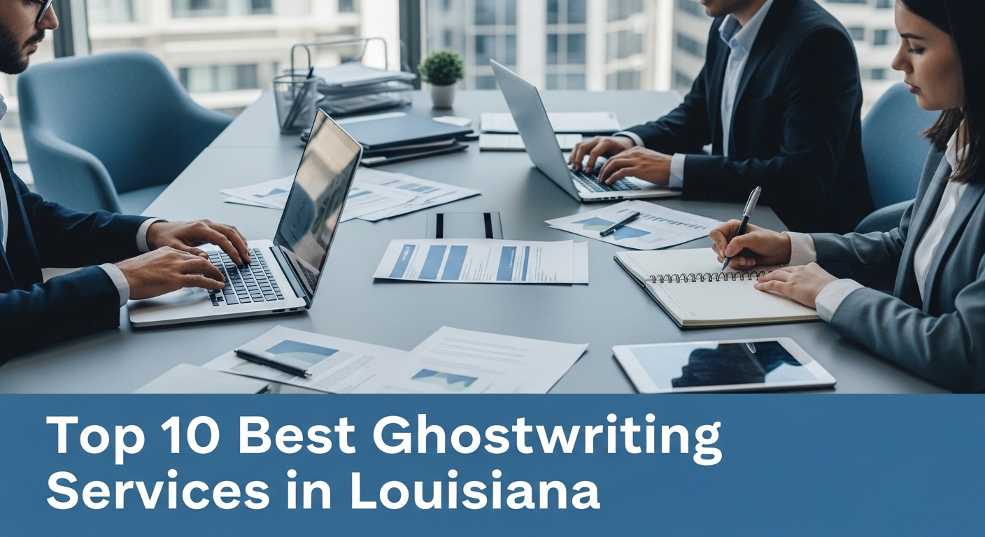 Top 10 Best Ghostwriting Services in Louisiana for 2026