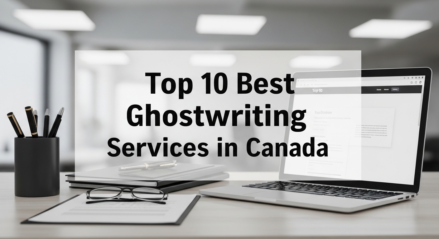 Top 10 Best Ghostwriting Services in Canada for 2026