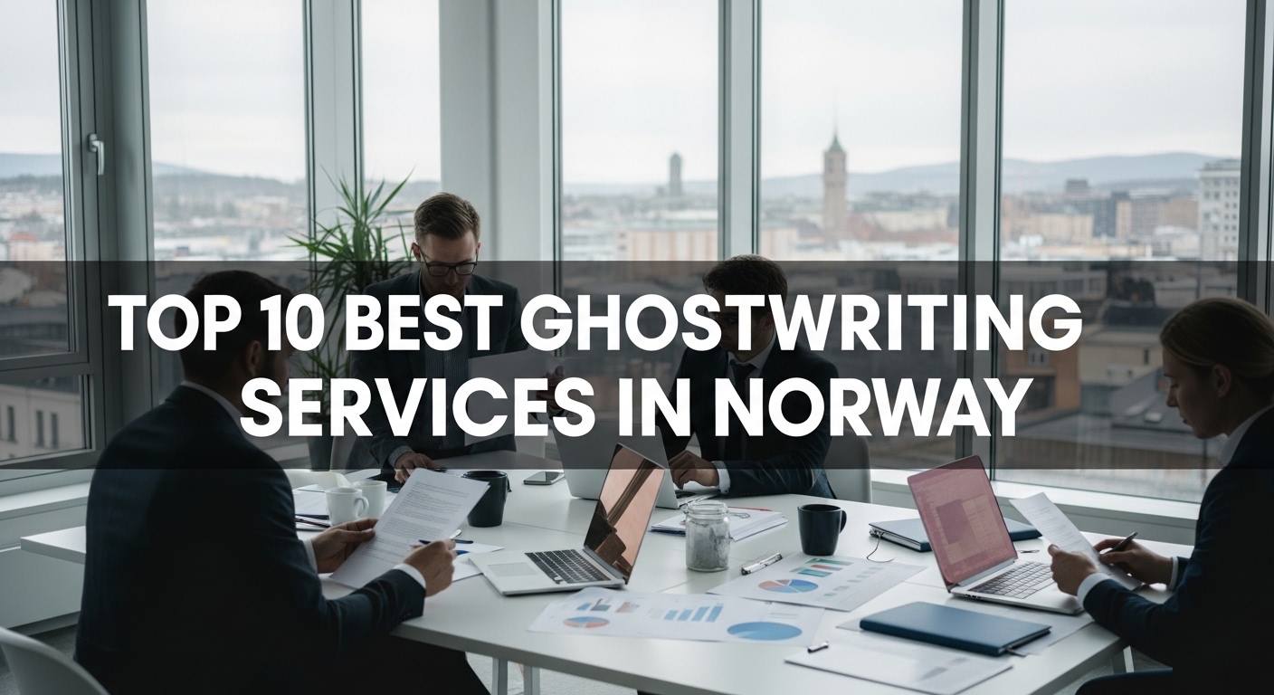 Top 10 Best Ghostwriting Services in Norway for 2026