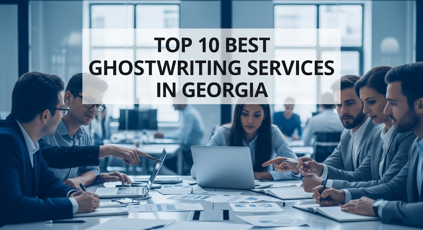 Top 10 Best Ghostwriting Services in Georgia for 2026