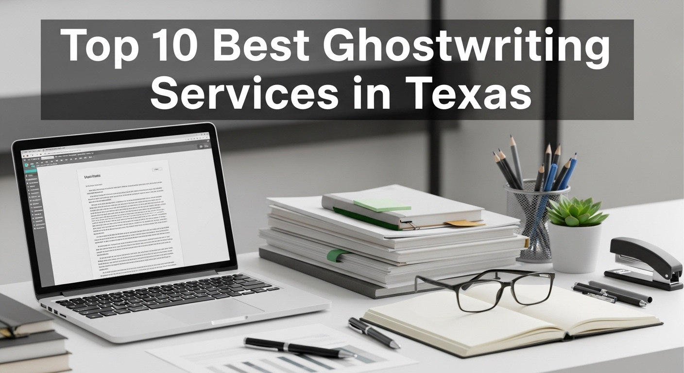 Top 10 Best Ghostwriting Services in Texas for 2026