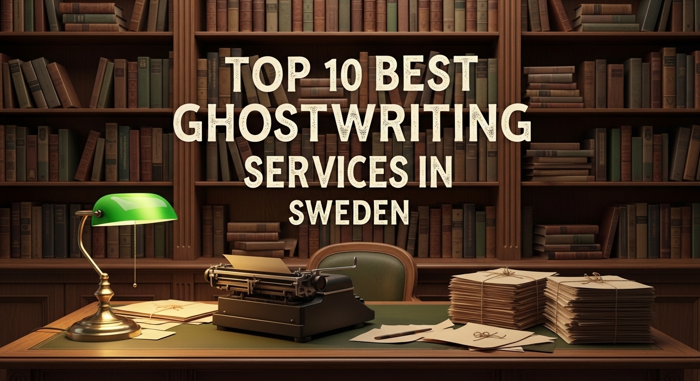 Top 10 Best Ghostwriting Services in Sweden for 2026