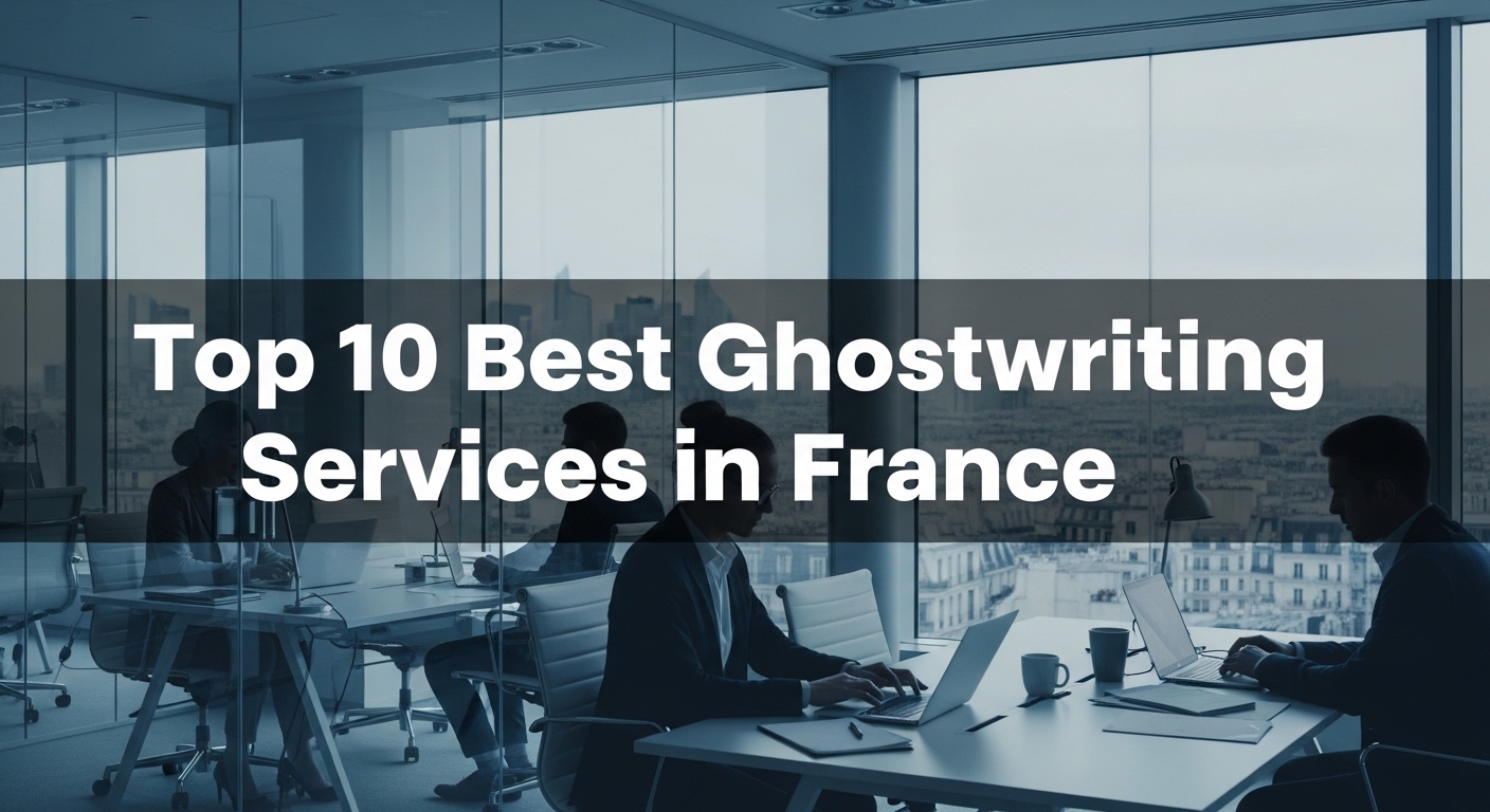 Top 10 Best Ghostwriting Services in France for 2026