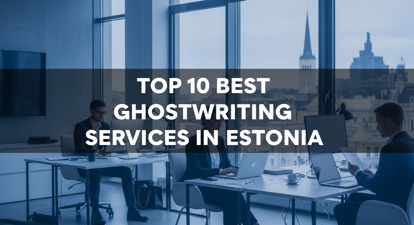 Top 10 Best Ghostwriting Services in Estonia for 2026