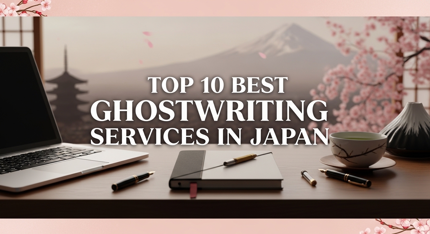 Top 10 Best Ghostwriting Services in Japan for 2026
