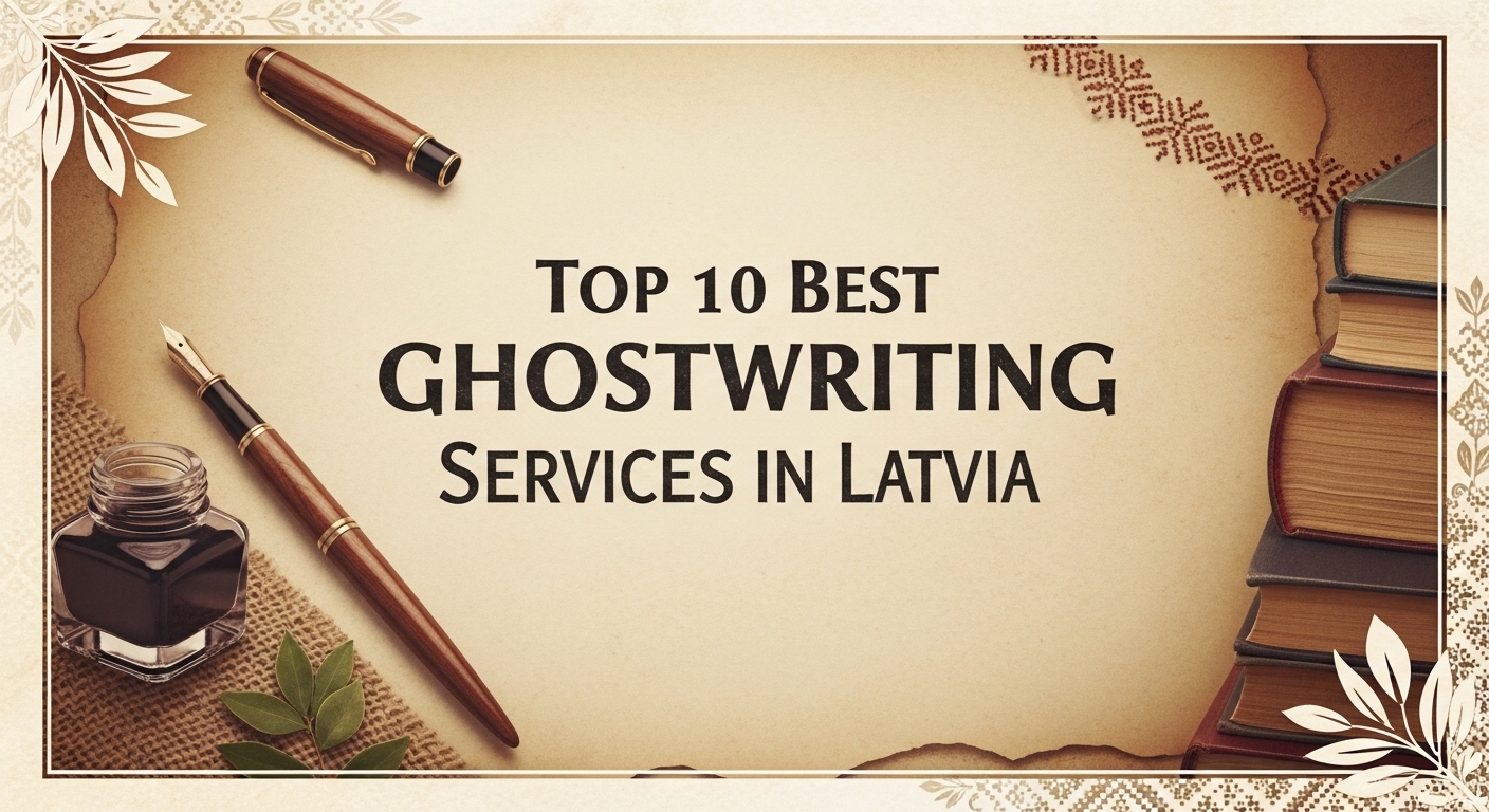 Top 10 Best Ghostwriting Services in Latvia for 2026