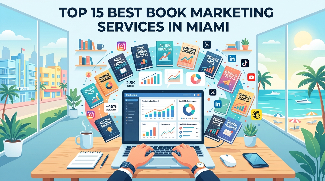 Top 15 Best Book Marketing Services in Miami For 2026