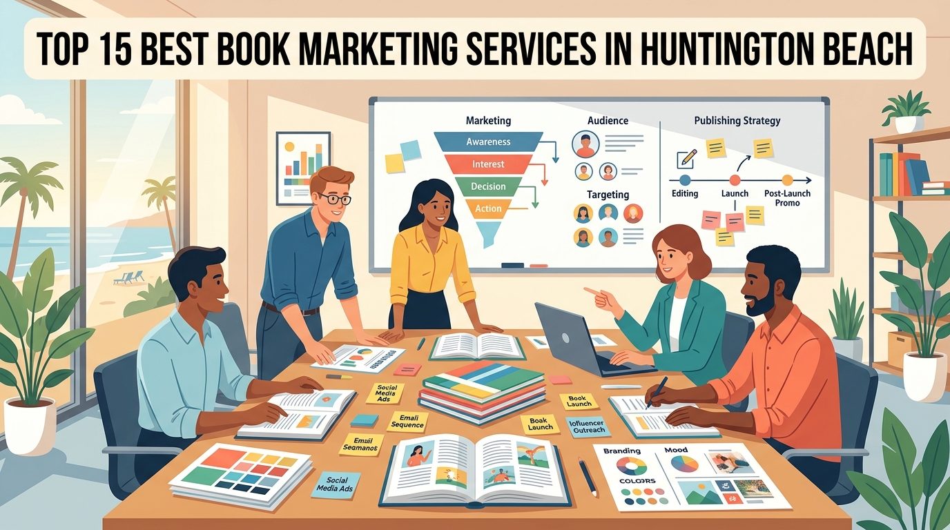 Top 15 Best Book Marketing Services in Huntington Beach for 2026