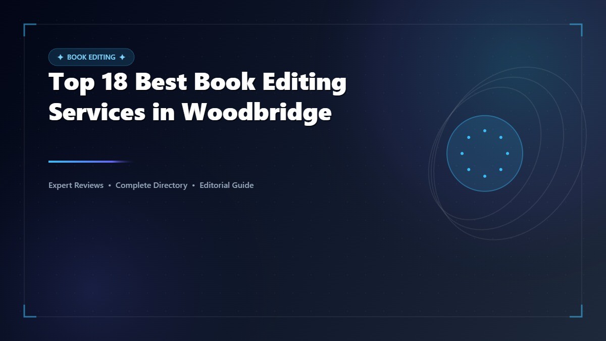 Top 18 Best Book Editing Services in Woodbridge