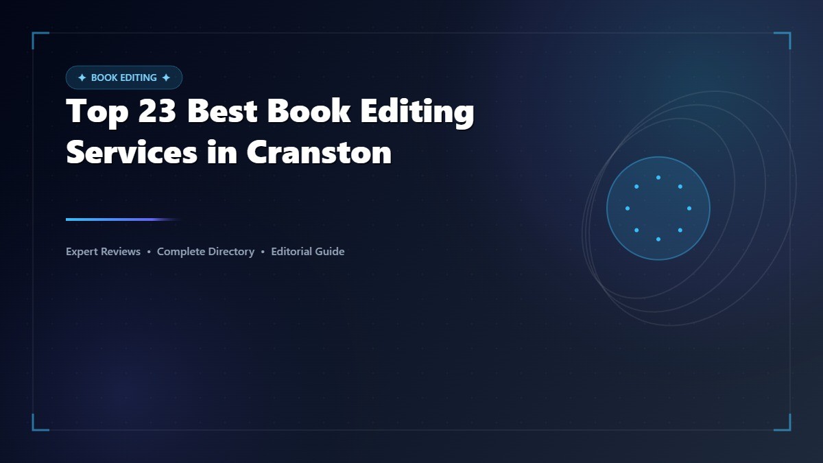 Top 23 Best Book Editing Services in Cranston