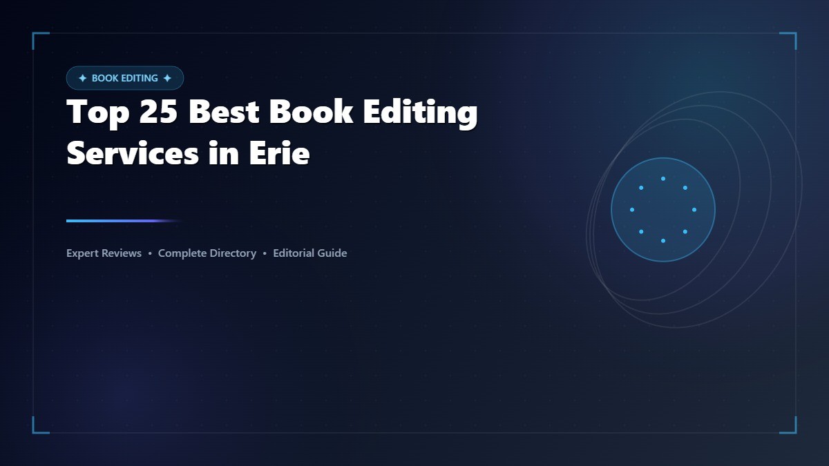 Top 25 Best Book Editing Services in Erie